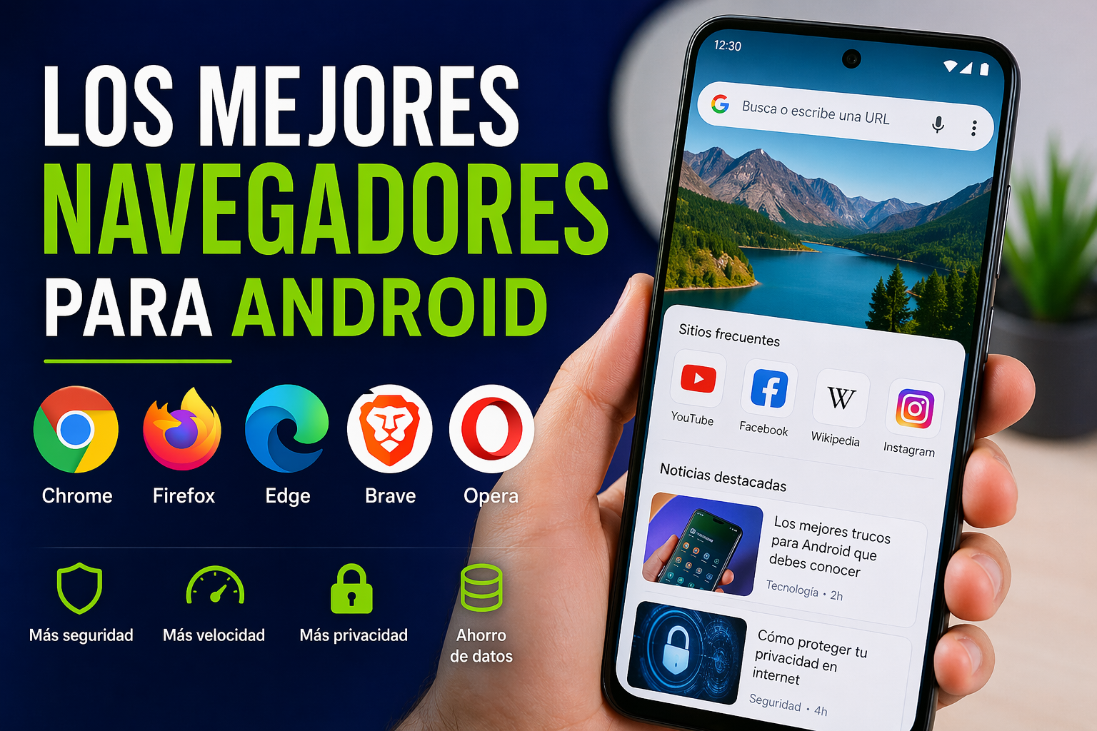 Los mejores navegadores para Android (2026)