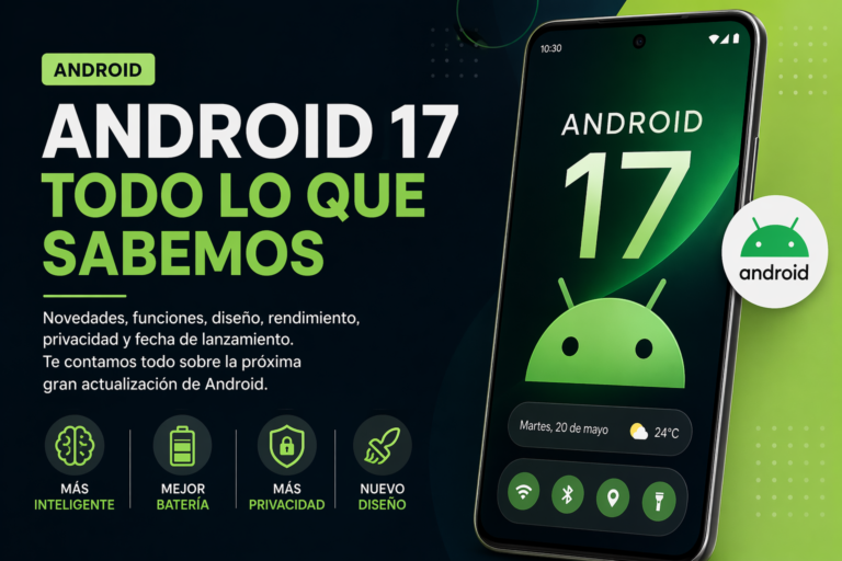 Novedades de Android 17