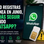 ¿Puedes seguir usando WhatsApp si no registras tu línea? Guía 2026
