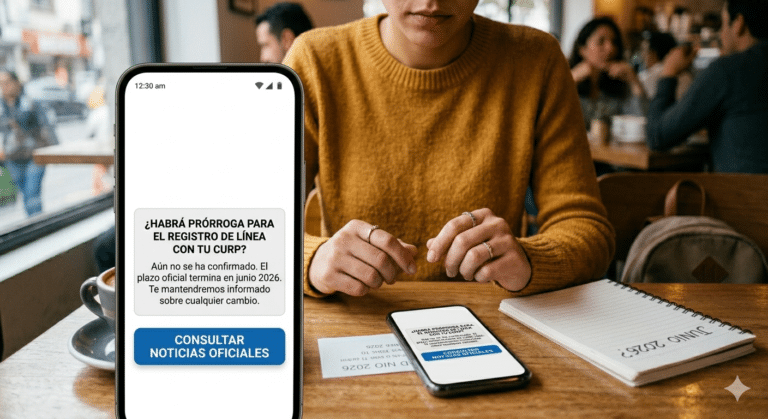¿Habrá prórroga para el registro de línea telefónica con tu CURP? (2026)