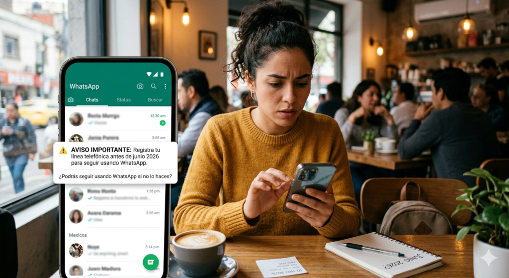 ¿Puedes seguir usando WhatsApp si no registras tu línea? Guía 2026 1 ¿Puedes seguir usando WhatsApp si no registras tu línea? Guía 2026