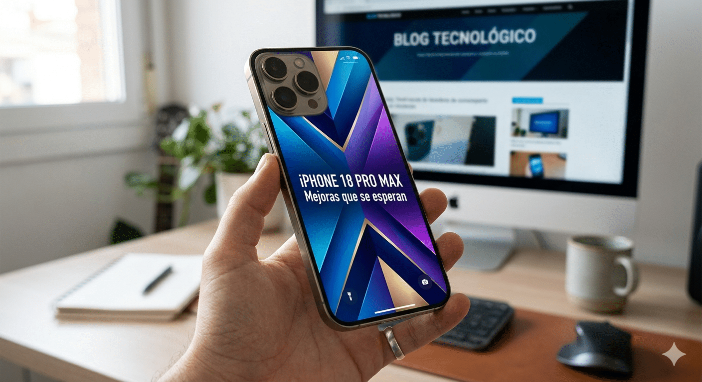 Lo que se espera en el iPhone 18 Pro Max