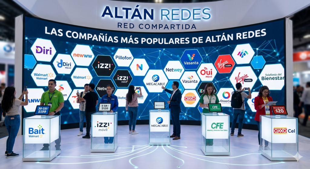 Compañias mas populares de Altan Redes - GoTecno