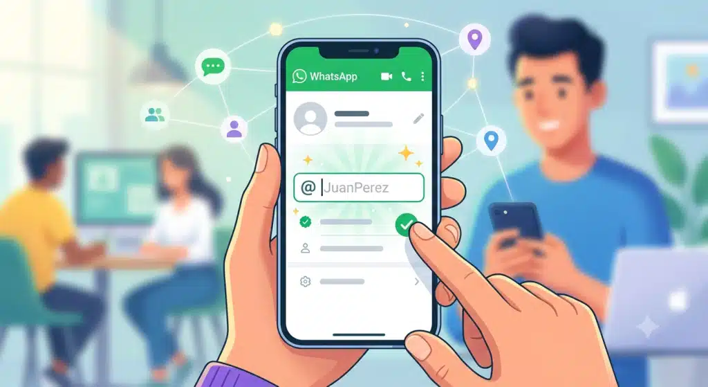 ¿Cómo reservar un nombre de usuario en WhatsApp?
