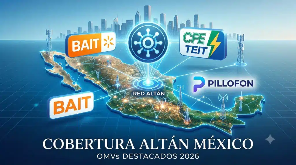 ¿Qué compañías usan la red Altán en México? Lista de operadores y ventajas (2026) 1 Cobertura de Red Altán en México